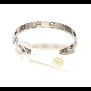 TORY BURCH SIGNATURE PIERCED BRACELET WITH BAG